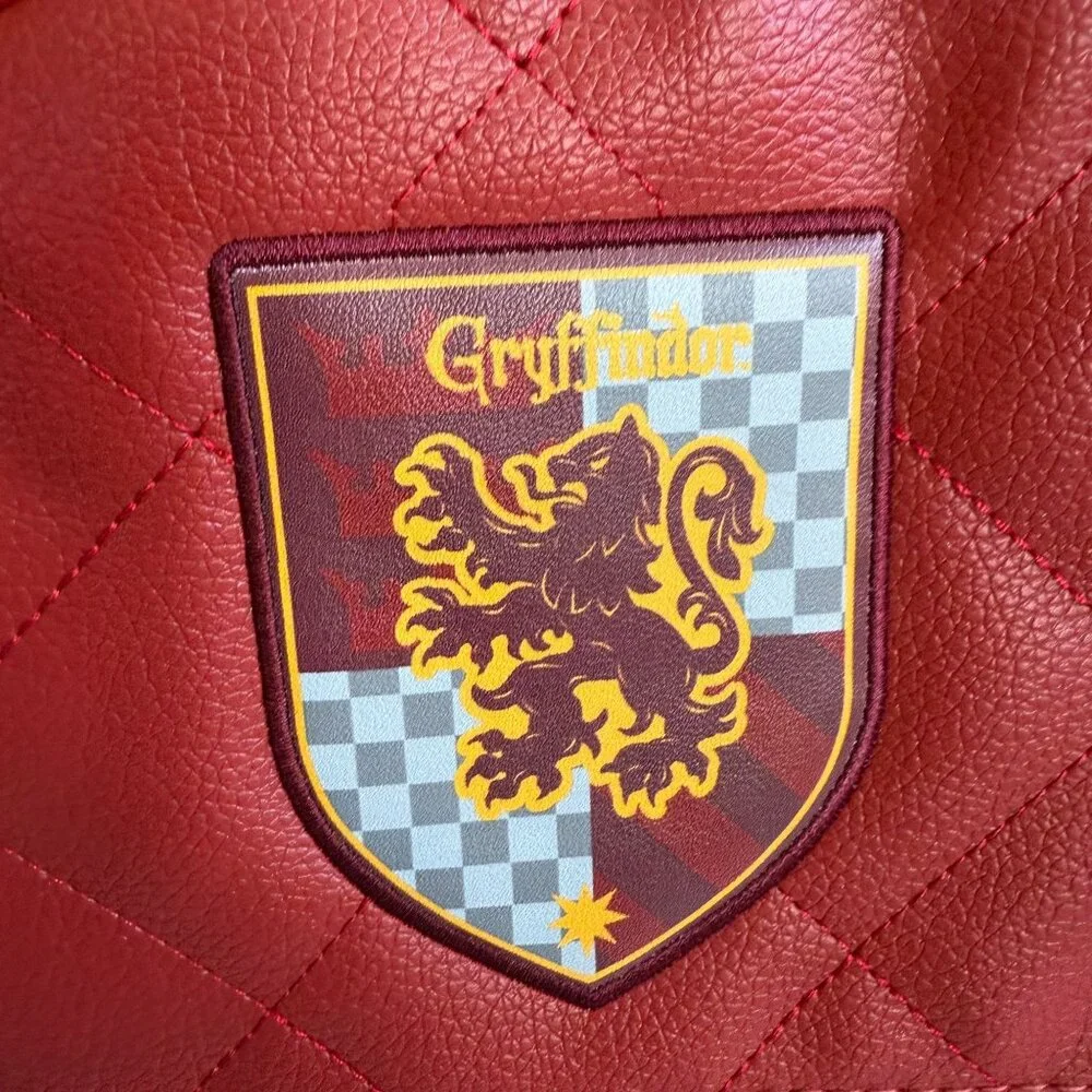 Harry Potter Faux Leather Gryffindor Mini Backpack Women's Red Everyday School